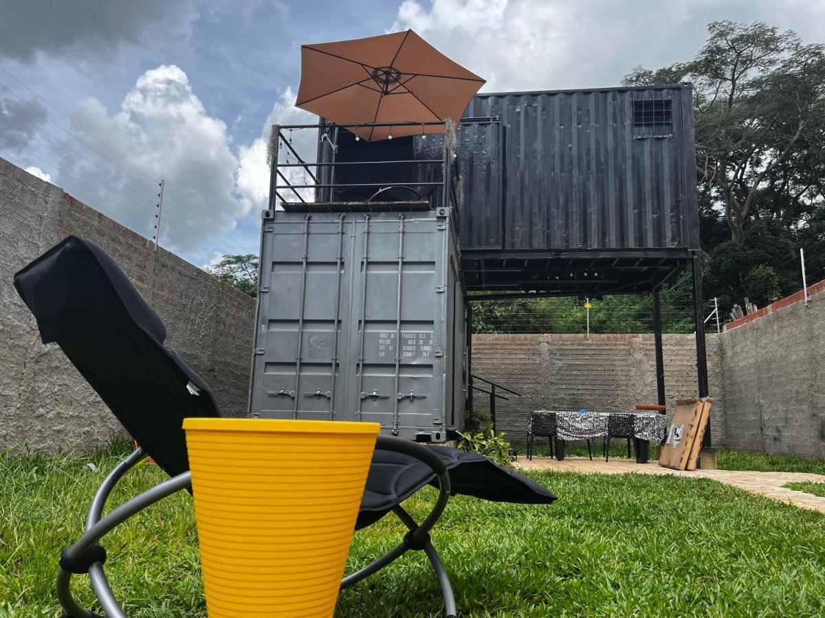 Container-Spa Quente, Projetor Cine, Lareira, Churrasqueira-20Km De Brotas Torrinha Exteriér fotografie